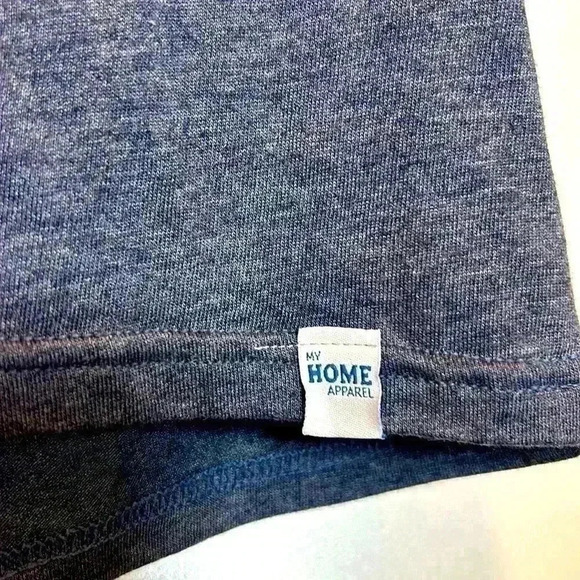 My Home Apparel Baseball T-shirt Size Small Explore Paddle Outdoors Made Canada - Picture 5 of 6